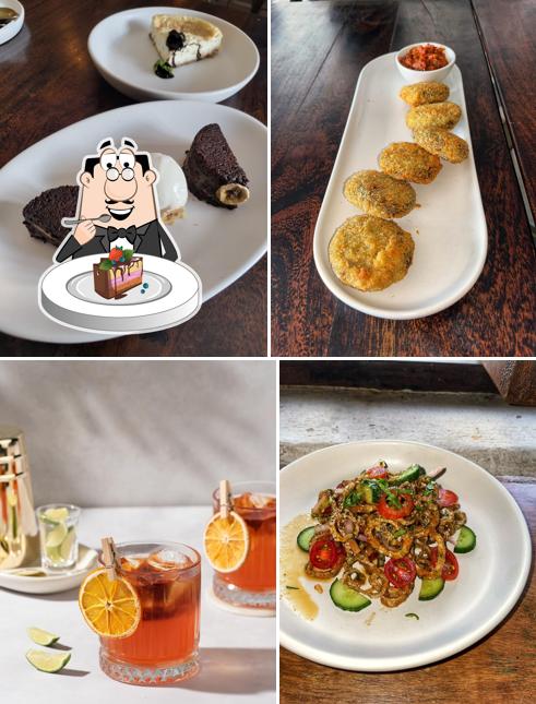 Chocolate cake at Brewsters Fine Dine Resto Bar