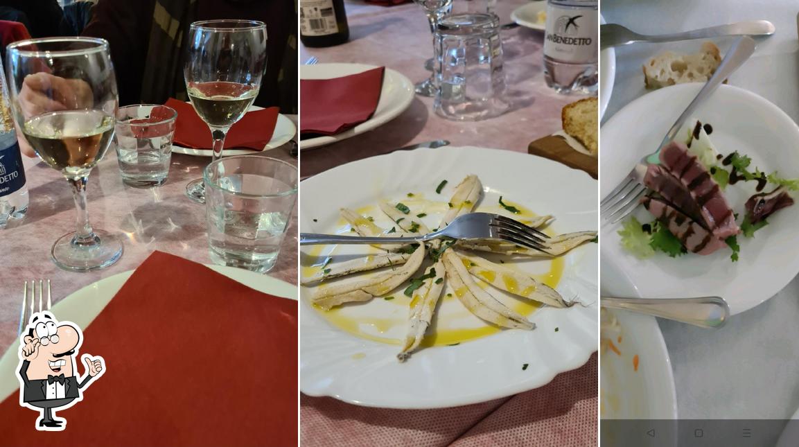 Gli interni di Da Serva