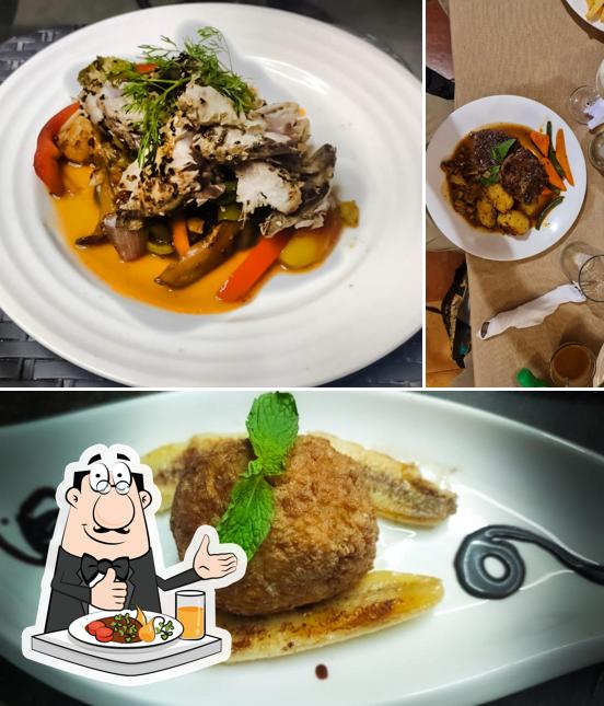 Food at Ganga's kitchen at Renzo's