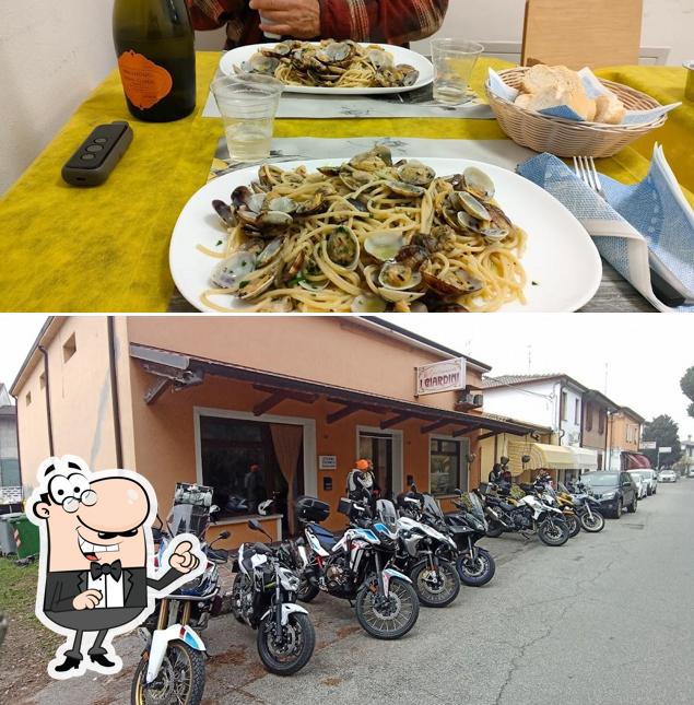 Gli esterni di Gastronomia I Giardini
