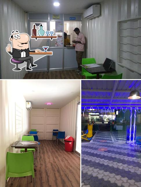 The interior of Healthy Karumbu