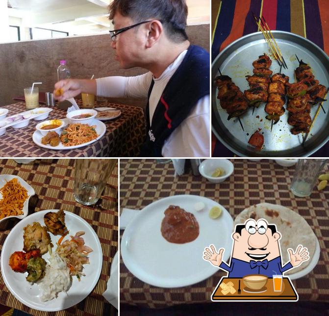 Meals at Hotel Saptarang Lodging And Bording And Restuarent