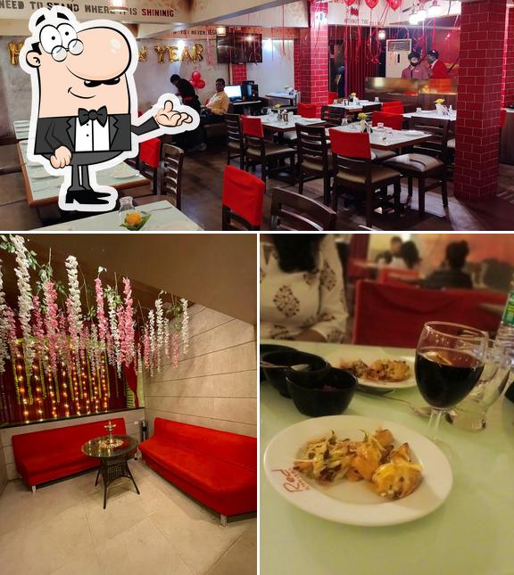 The interior of Kokandeep FINE DINE