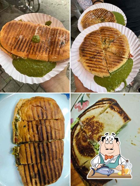 Grilled salmon at Pamya Fast Food