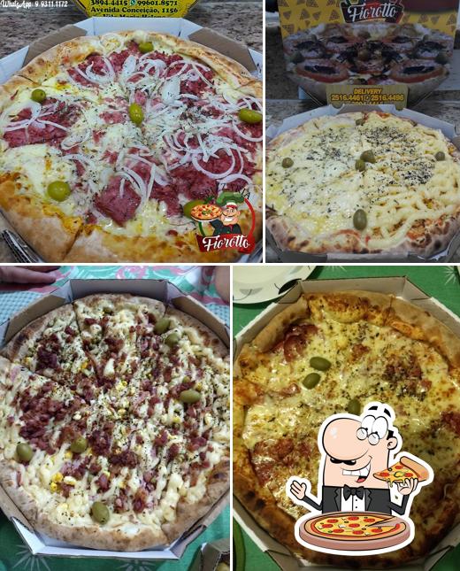 Consiga pizza no Pizza Fiorotto