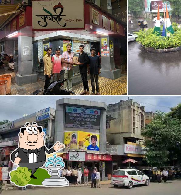 Check out how Puneri Vadapav looks outside