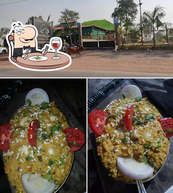 Take a look at the picture displaying food and exterior at ROYAL HAVELI DHABA