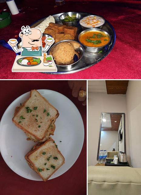 Check out the image showing food and interior at SEVEN HILLS RESORT,UDAIPUR