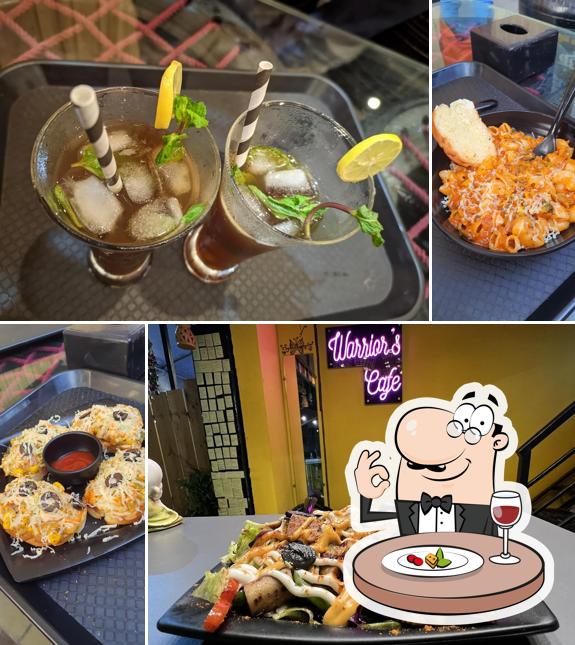 Food at Warrior’s Cafe