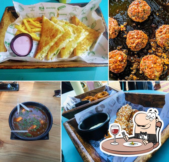 Meals at Truckers Halt Cafe