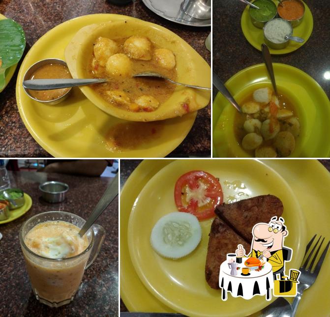Meals at Arya Bhavan