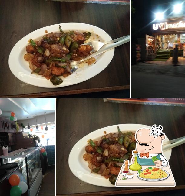 Food at Umesha Sweets & Kawa Cafe