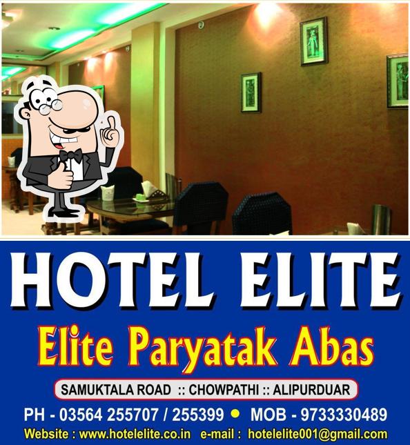 Here's a picture of Elite Restaurant