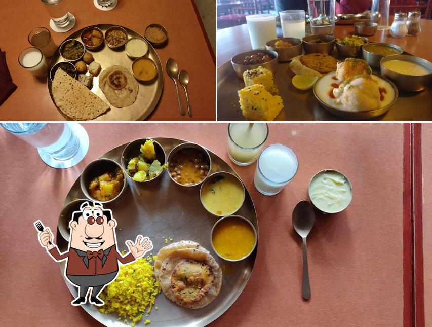 Meals at Mandap The Authentic Gujarati Thali Restaurant