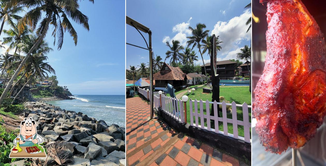 Baby back ribs at Ocean Grill Restaurant