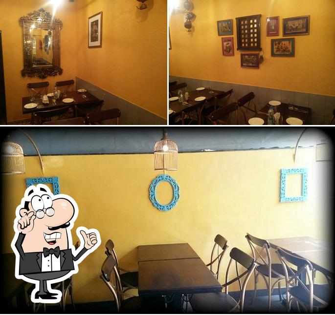 The interior of Amritsari House