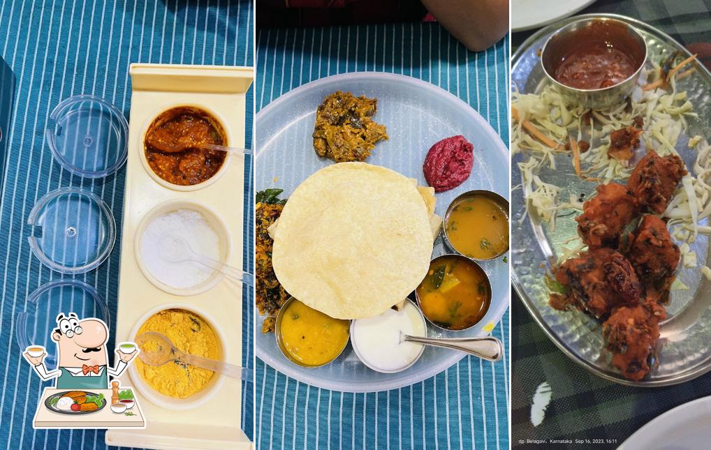 Food at Andhra Meals (ANANDRAO