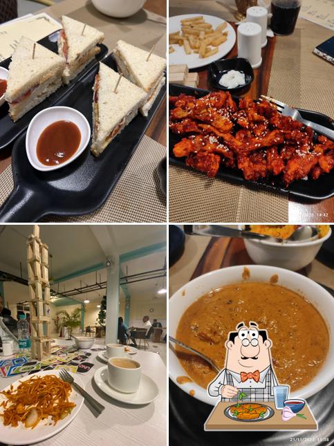 Chicken wings at Cafe Brahmaputra!