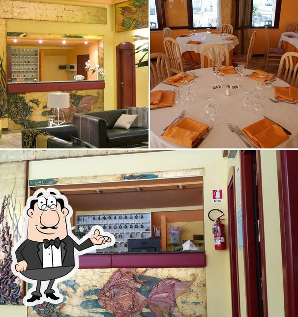 Gli interni di Hotel Corona Milano Marittima