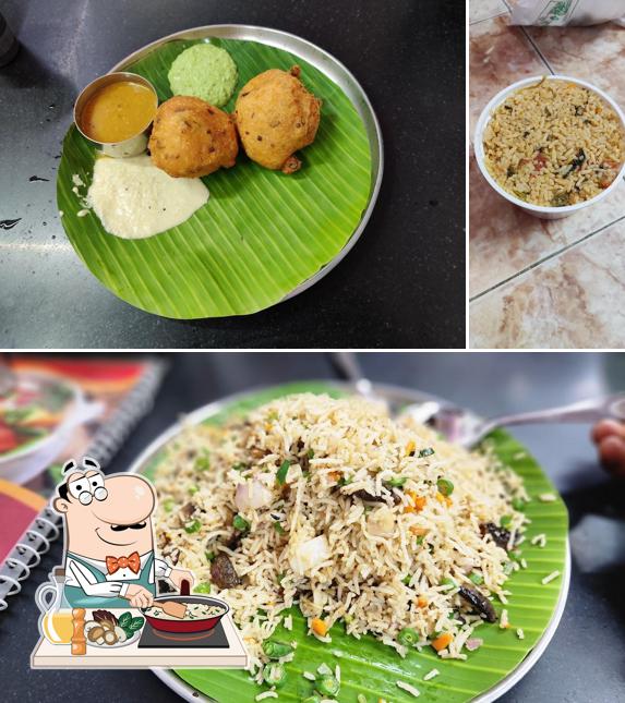 Fried rice at Hotel Sri Padmavilas