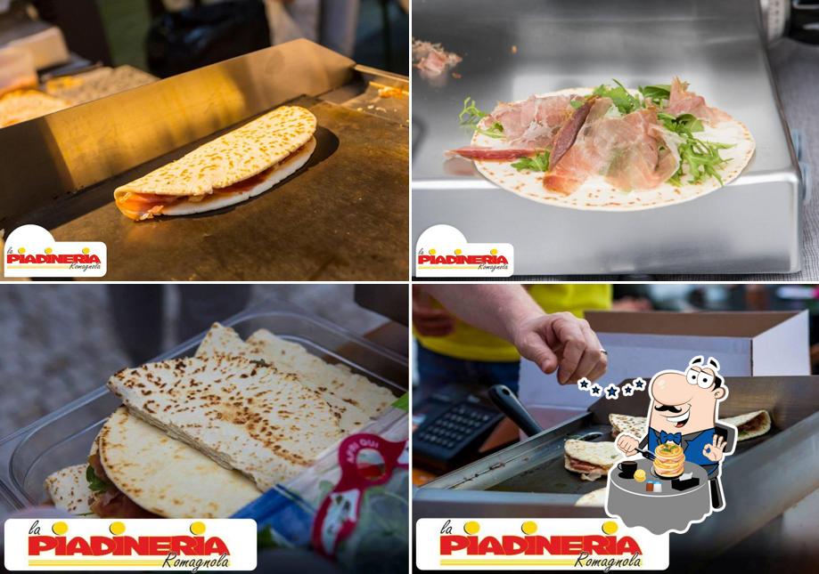 Platti al La Piada di Stefano