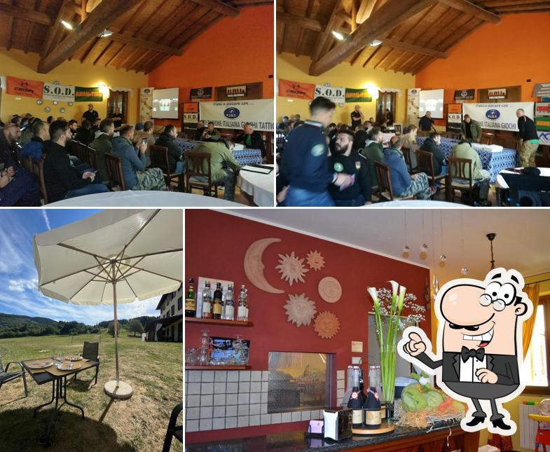 Gli interni di Albergo Ristorante La Pernice Rossa