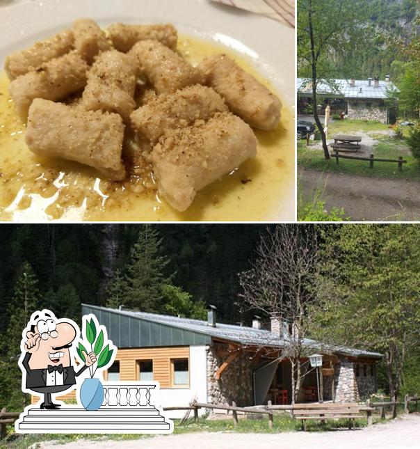 Gli esterni di Ristoro Dolomiti Di Brenta