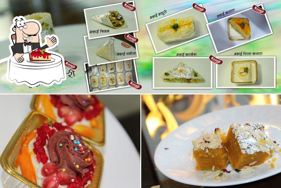 Roopji Restaurant. provides a range of desserts