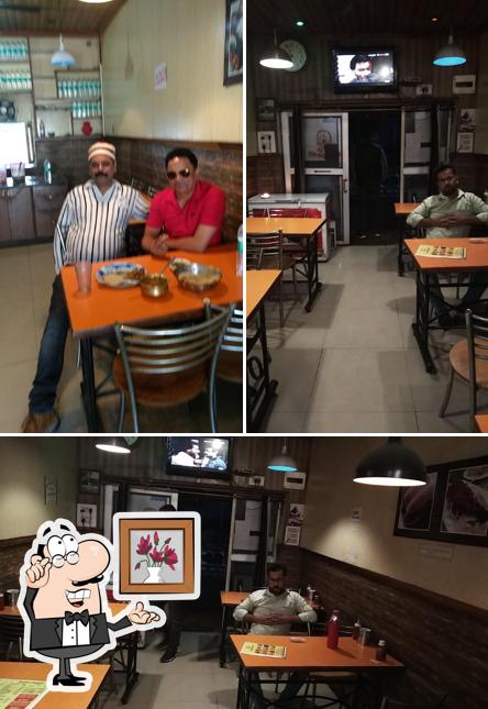 The interior of Shaan-e-kasauli Dhaba