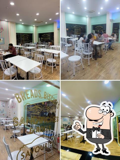 The interior of Theobroma Bakery and Cake Shop - Vaishali Nagar, Jaipur