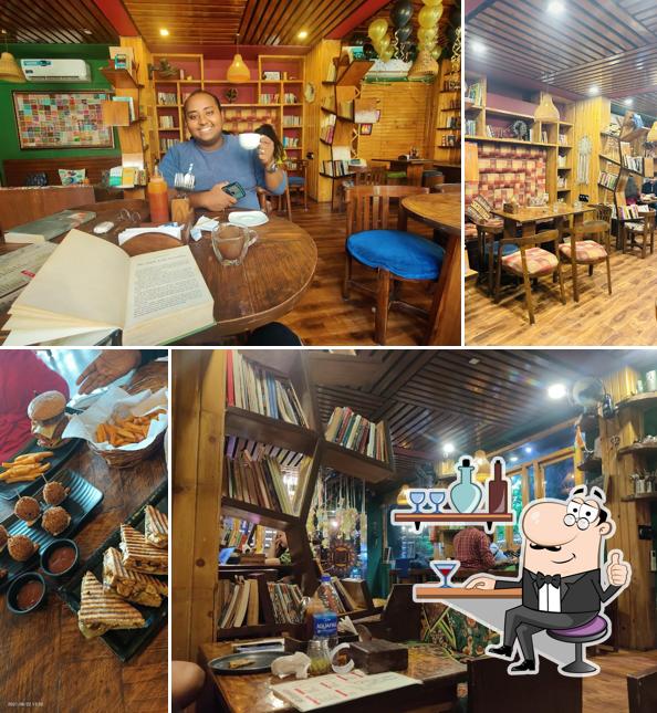 Check out how The Bookmark Cafe looks inside