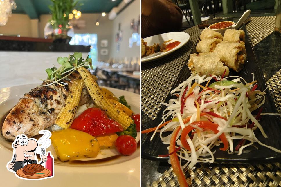 The Silent Partner offers meat dishes