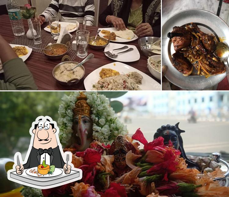 Food at Zaika Restaurant cum Marriage Hall