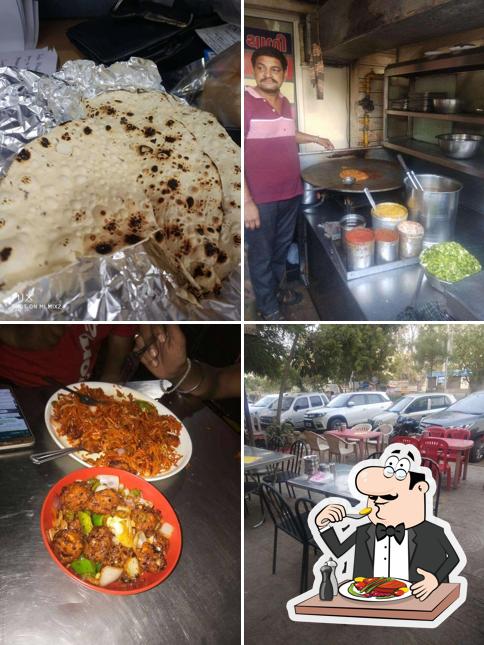 Food at Prince Bhaji Pav