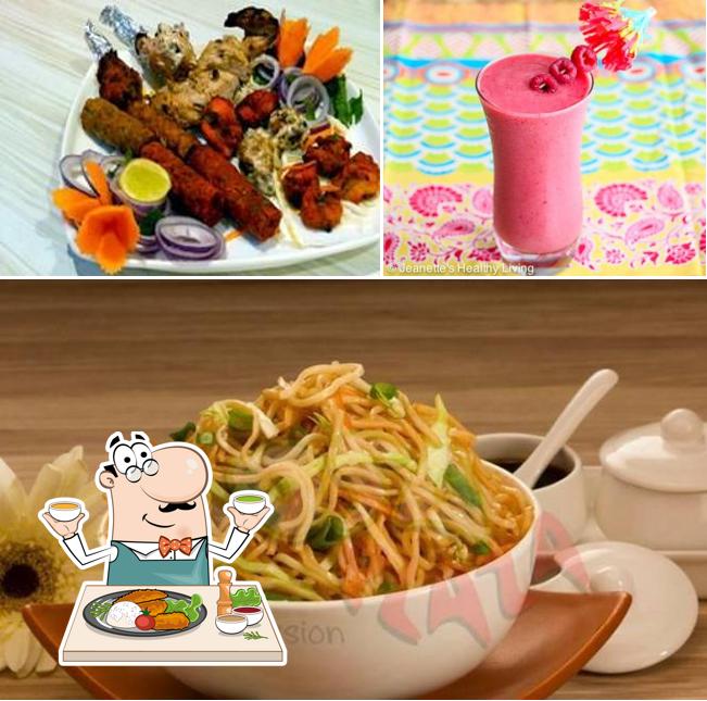 Take a look at the photo displaying food and beverage at Baba Restaurant