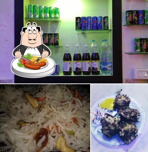 This is the picture showing food and beer at Casurina Restaurant