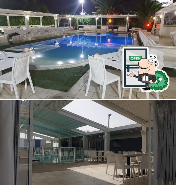 Curiosa tra gli esterni di Da Biagio ristorante e b&b San Severo