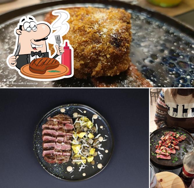 Scegli i un pasto a base di carne a Flame