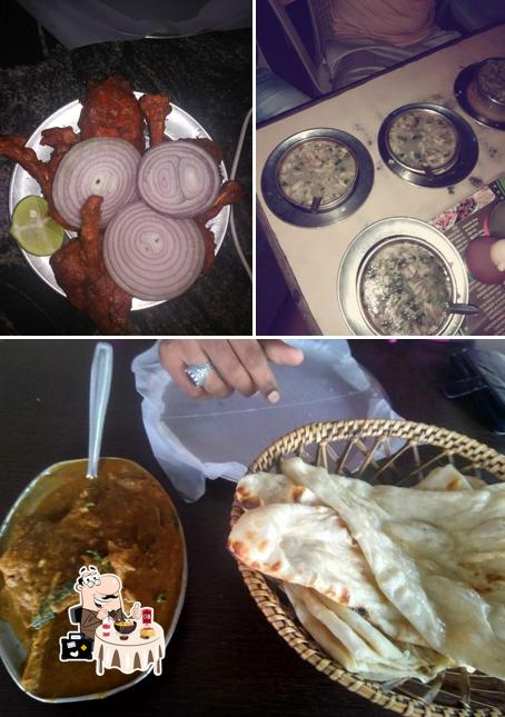 Meals at Hotal Raj Punjabi Dhaba