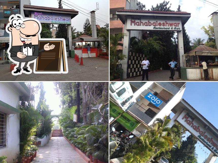 Take a look at the outside part of Hotel Mahabaleshwar Garden Restaurant And Bar