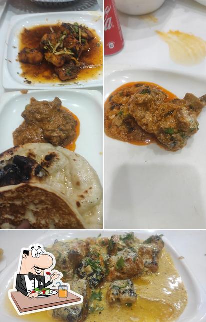 Food at Luqma Restaurant