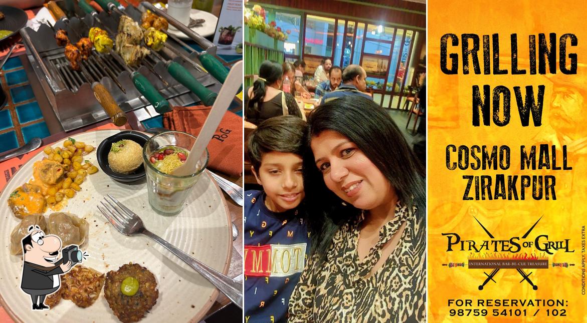 See the pic of Pirates of Grill