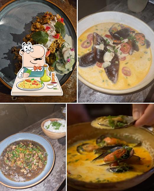 Comida em Ginger Bar, Café e Comidinhas