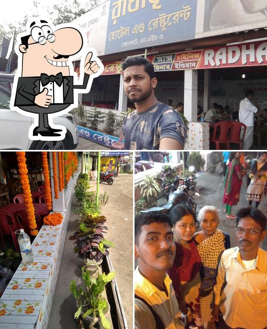 Look at the photo of Radha Krishna Hotel