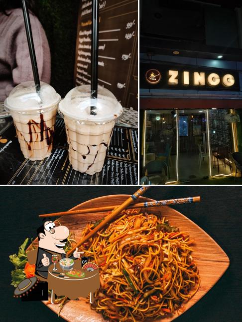 The restaurant's food and interior