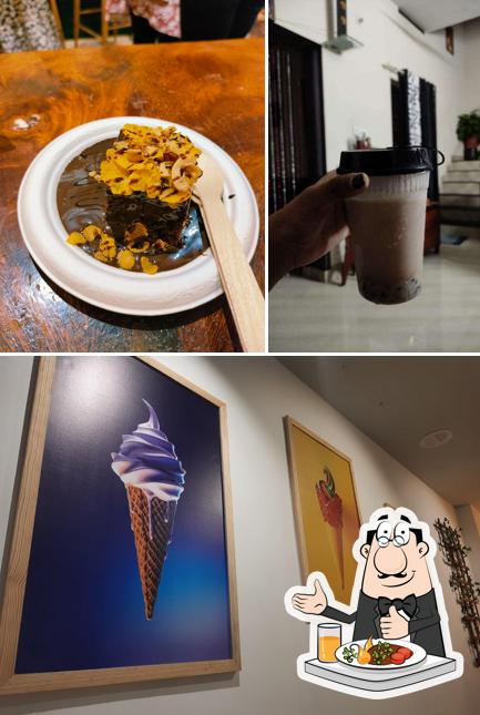 Chocolate mousse at Centerfills Focus Mall