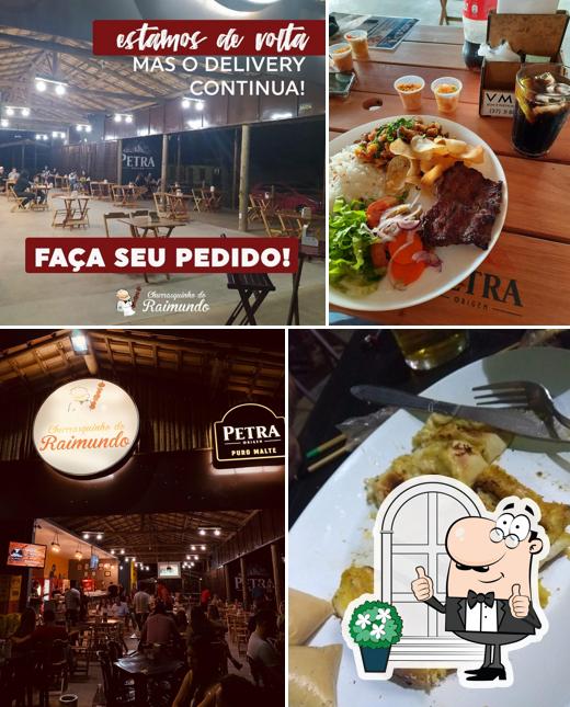 O exterior do Churrasquinho do Raimundo