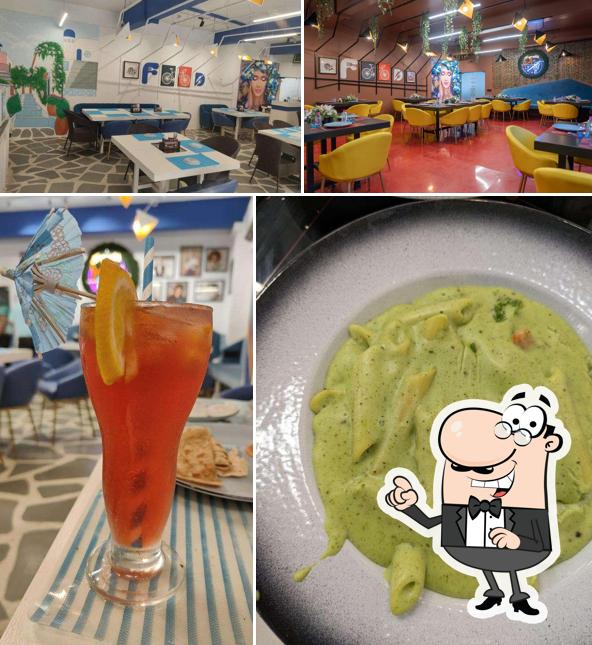 The photo of Exquisitto’s interior and food