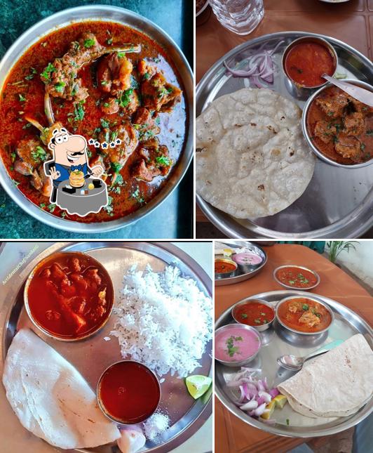 Food at HOTEL MUTTON BHAKRI