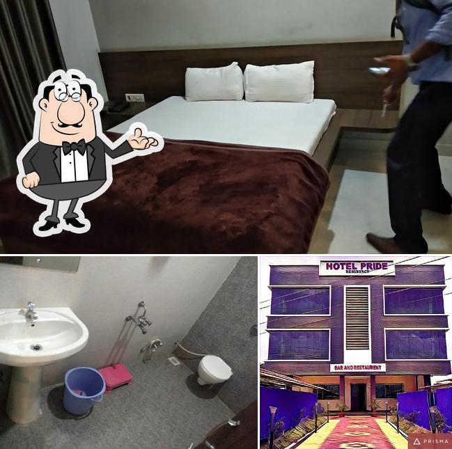 The interior of Hotel Pride